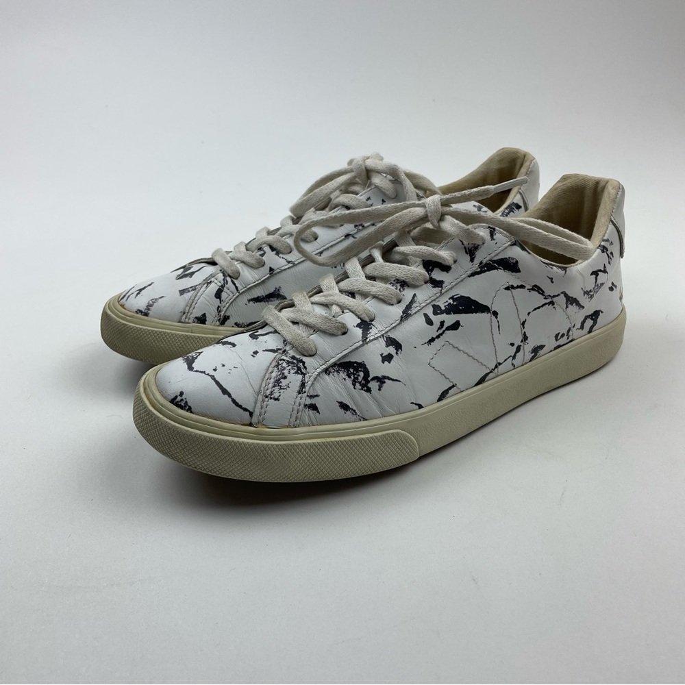 VEJA x UMA Raquel Davidowicz WOMENS LEATHER SNEAKERS Exclusive Print Size 10